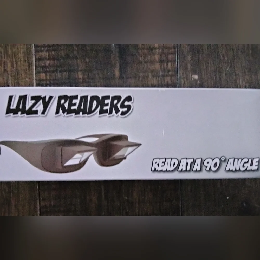 Black Lazy Readers Wearable Glasses